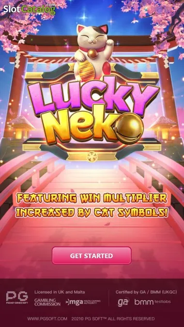 Lucky Neko PG Soft Slot Interface on Phl789