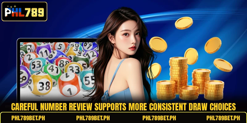 Careful number review supports more consistent draw choices Careful number review supports more consistent draw choices