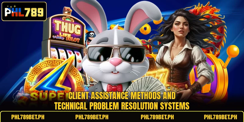 Client assistance methods and technical problem resolution systems
