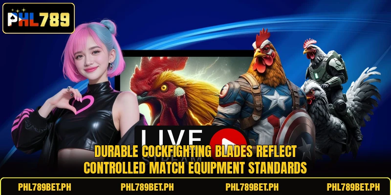 Durable cockfighting blades reflect controlled match equipment standards Durable cockfighting blades reflect controlled match equipment standards