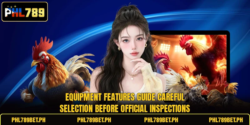 Equipment features guide careful selection before official inspections Equipment features guide careful selection before official inspections