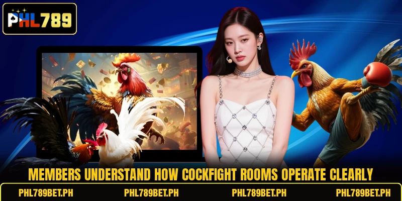 Members understand how cockfight rooms operate clearly Members understand how cockfight rooms operate clearly