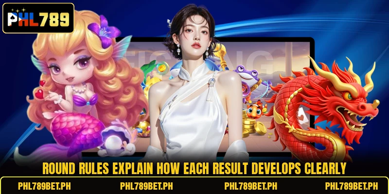 Round rules explain how each result develops clearly Round rules explain how each result develops clearly