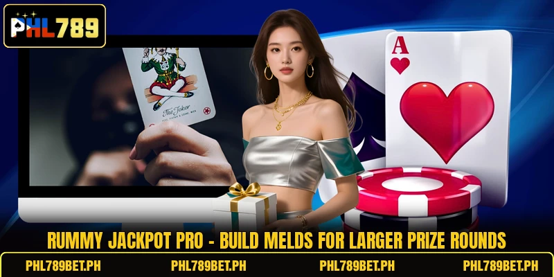 Rummy Jackpot Pro - Build Melds For Larger Prize Rounds