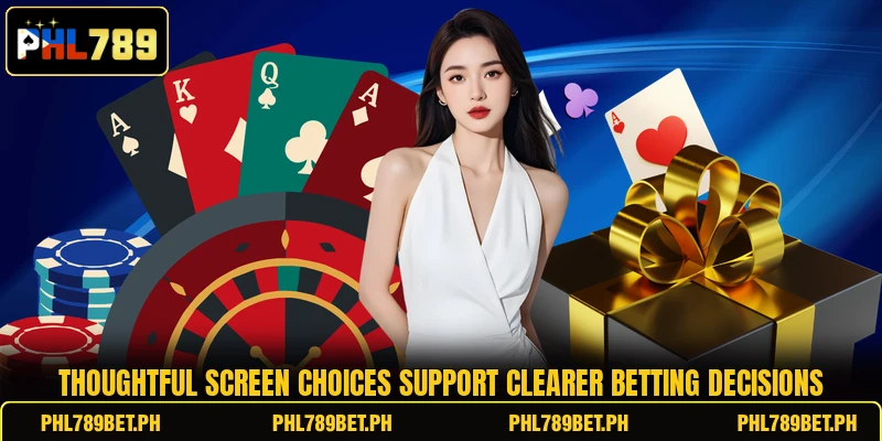 Thoughtful screen choices support clearer betting decisions Thoughtful screen choices support clearer betting decisions